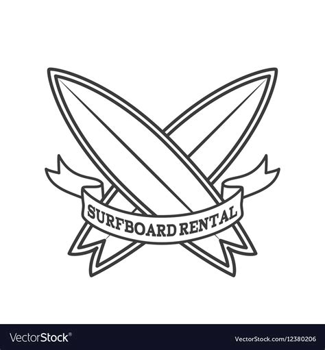 Modern Surfboard Logo at Tanleablog Blog