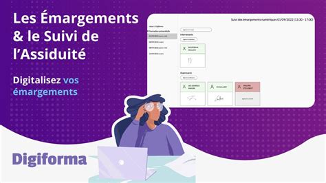 Les Fonctionnalit S Digiforma Les Margements Et Le Suivi De L