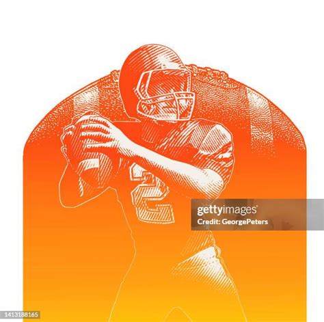 Man Throwing Football Clip Art Photos And Premium High Res Pictures