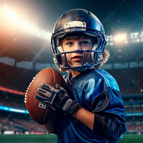 Boy American Football Player 11 Download 24623 Criativo Dahora