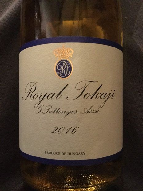 Royal Tokaji Wine Co Tokaji Asz Puttonyos Blue Label Hungary