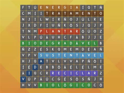 Sopa De Letras Jogo - Sopa de letras (Jogo 1) - Caça-palavras