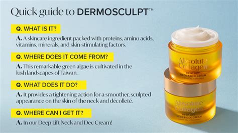 Dermosculpt™ 101 Unlocking The Secret To Sculpted Skin Absolute Collagen