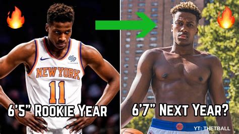 Frank Ntilikina S Crazy Growth Spurt Body Transformation Future