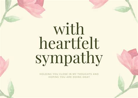 Free and Printable Custom Sympathy Card Templates | Canva