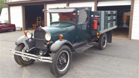 1928 Model Aa Ford Stakebed Truck Classic Ford Model A 1928 For Sale