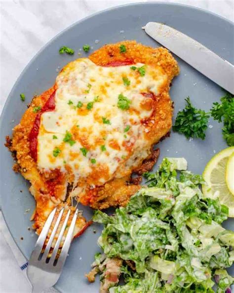 Baked Keto Chicken Parmesan Yummy For Adam