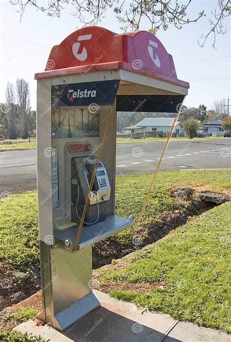 A Telstra Telephone Booth Australia S Largest Telecommunications And