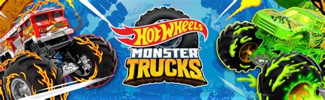 Hot Wheels Monster Trucks Big Rigs Scale Toy Truck With Wheels Haul Or Tow Other