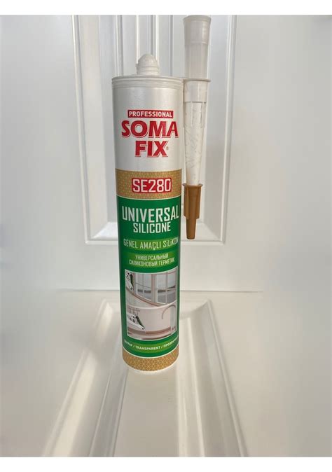 Soma Fix Genel Amaçlı Universal Silikon Şeffaf 600 Gram Fiyatları ve ...