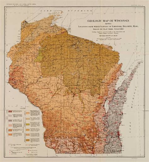 Wisconsin Geologic Map