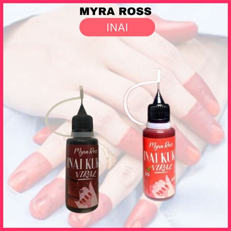 Inai Kuku Viral Myra Ross Nesra Wuduk Solat Ml Shopee Malaysia