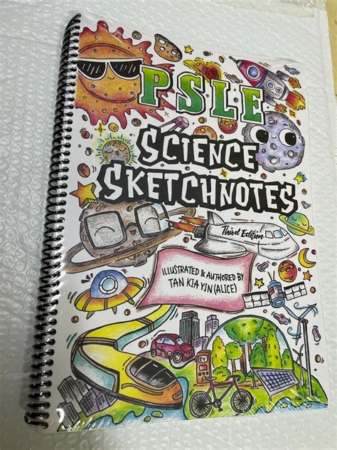 Latest PSLE Science Sketchnotes 3rd Edn Sketch Book P3 P4 P5 P6 Science