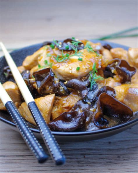 Poulet sauté champignon noir DAMOYA TRAITEUR