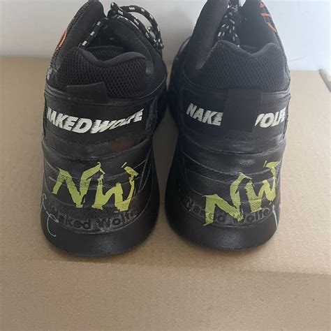 Naked Wolfe Women S Black Trainers Depop