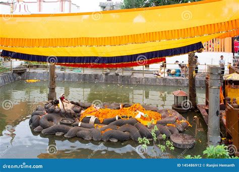 Budhanilkantha Temple editorial photography. Image of stone - 145486912