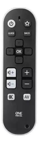 Control Remoto Universal Tv One For All Urc Zapper Cuotas Al