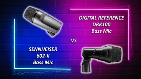 sennheiser   digital reference bass drum mic comparison youtube