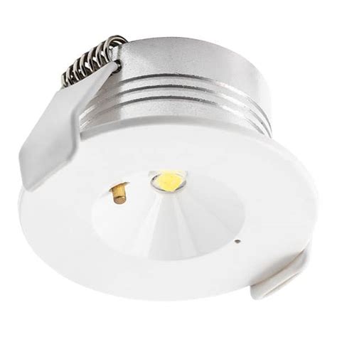 Spot LED Incastrat Cu Kit De Emergenta Rotund Alb 3W 6400K IP20