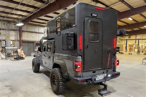 This Hard Top Midsize Truck Bed Camper Arrives With Insulated Walls For A New Secure Experience