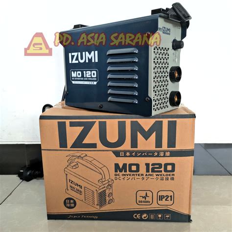 Jual Mesin Travo Las MMA 120A IGBT MO 120 IZUMI Trafo Welding