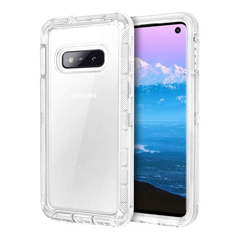 Mignova Galaxy S E S Lite Case Transparent Hybrid Shockproof Heavy