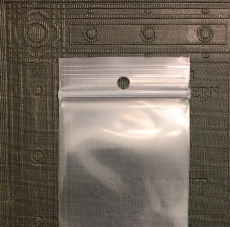 100 2x3 4mil Heavy Duty Clear Resealable Hanging Poly Zip Bags Etsy