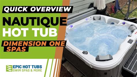 7 Person Nautique Hot Tub Epic Hot Tubs YouTube