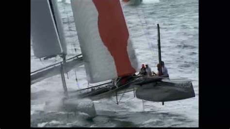 Americas Cup Ac45s Sailing As A Fleet Youtube