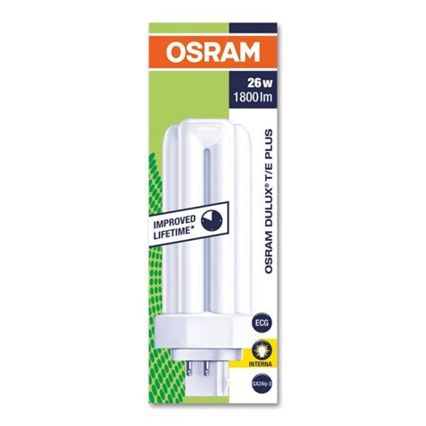 LAMPARA OSRAM 4050300342320 DULUX T E 26W 827 PLUS GX24Q MUY CALIDO