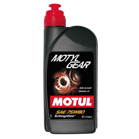 MOTUL MOTYLGEAR 75W80 TECHNOSYNTHESE GEAR OIL 1 LITRE MCG Autostyling