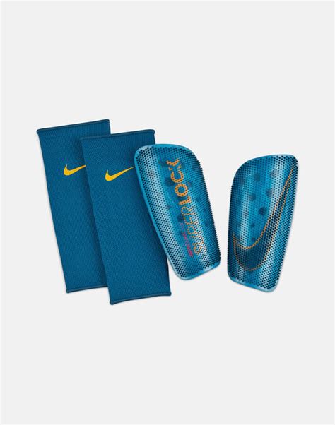 Nike Adults Mercurial Lite Superlock Shin Guards Blue Life Style