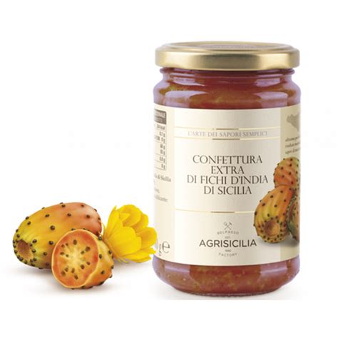 Agrisicilia Confettura Extra Di Fichi D India Di Sicilia 360g