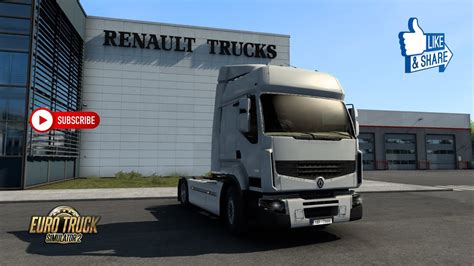 ETS2 V1 40 Renault Premium Reworked V5 2 Schumi FMod Open Window