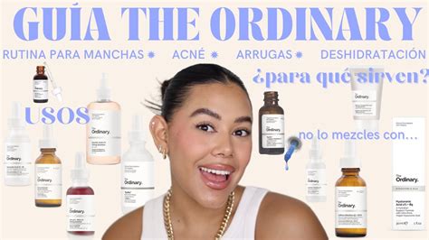 Como Combinar Lis Productos De Ordinary Cómo Combinar