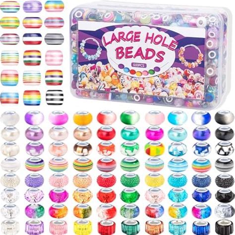 Amazon Aipridy Pieces European Beads Bulk Glass Beads