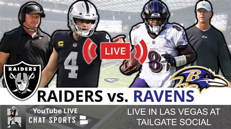 Raiders Vs Ravens Live Streaming Scoreboard Free Play By Play