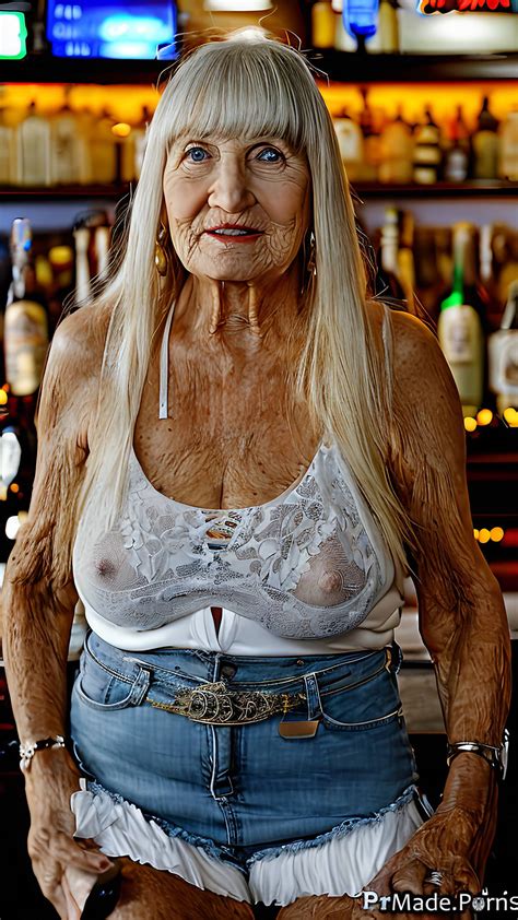 Sex Porn Long Hair Tank Top Standing Blonde 90 Daisy Dukes Goth Granny