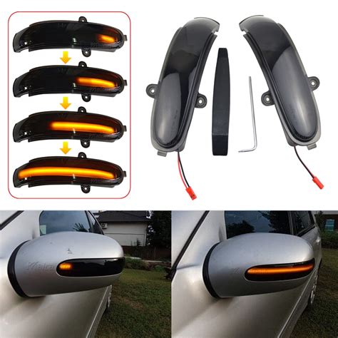 Dynamic Turn Signal Led Side Mirror Indicator Blinker Sequential Light