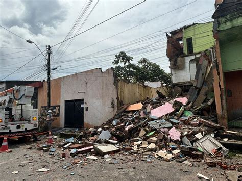 Fortaleza registra dois desabamentos e nove imóveis em risco no fim de