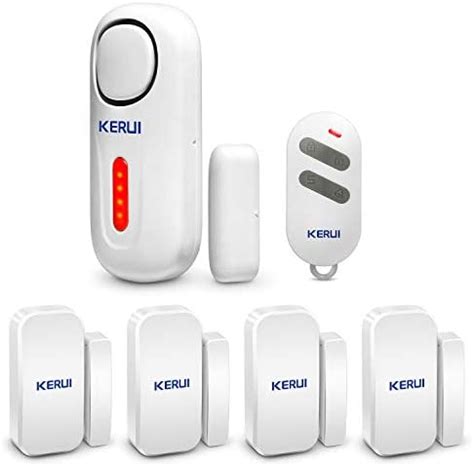 Kerui D Sensor De Alarma Para Puertas Y Ventanas Con Sistema De Alarma