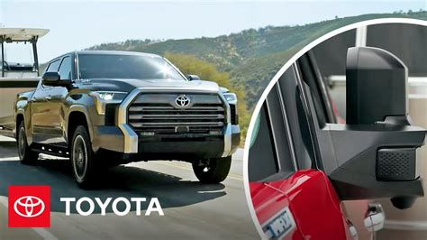 How To Tundra Sequoia S Power Towing Mirrors Toyota YouTube