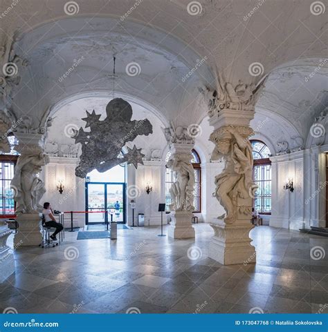 Art Museum in Belvedere Palace, Vienna, Austria Editorial Stock Photo ...