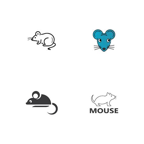 Premium Vector Mouse Animal Logo Icon Vector