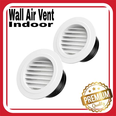 Jual Wall Air Vent Plastic Inch Grille Cover Fleksibel Ducting