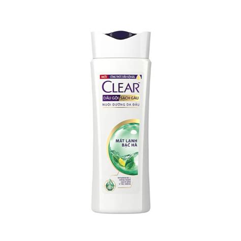 Dầu Gội Clear Bạc Hà Mát Lạnh Đánh Bay Gàu Ngứa Và Vi Khuẩn