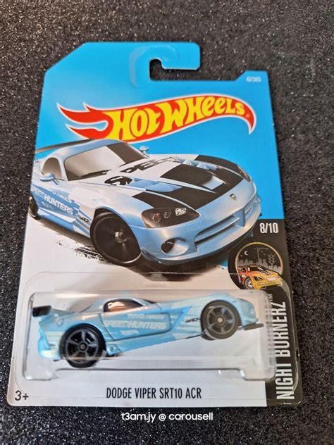 Hot Wheels Dodge Viper Srt Acr Speedhunters Blue Hobbies Toys Toys Games On Carousell