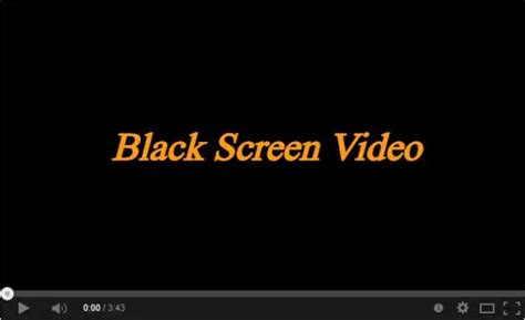 7 Methods to Fix Black Screen Video While Playing It 2024