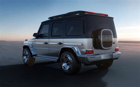 Mercedes Benz Eqg Concept Revealed Previews Electric G Class Suv