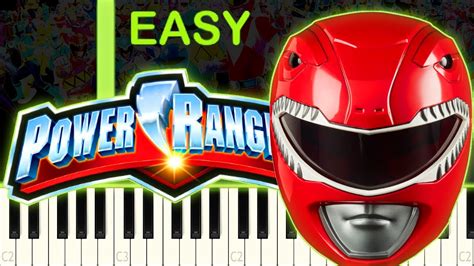 All Power Rangers Theme Songs On Piano Youtube